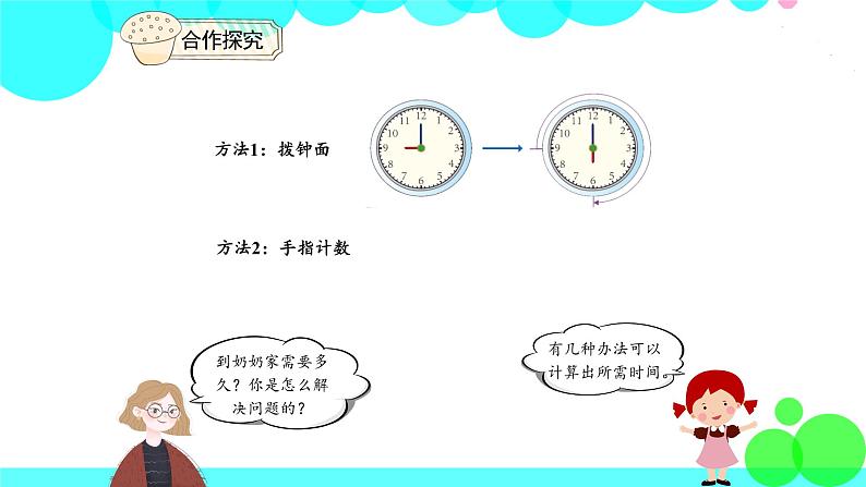 人教版数学3年级下册 6.4 解决问题（经过时间的计算） PPT课件04