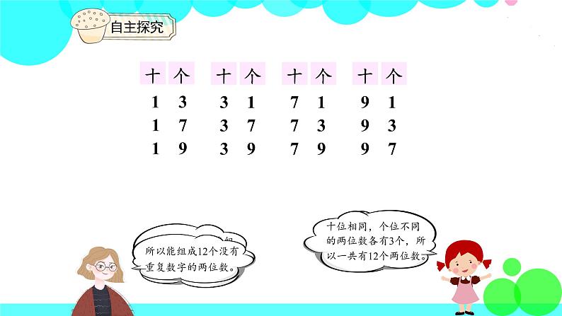 人教版数学3年级下册 8.1 简单的排列问题 PPT课件第5页