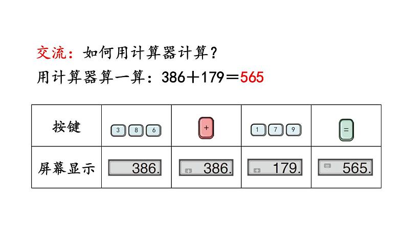 人教版数学四年级上册《大数的认识——用计算器计算》3课件PPT08