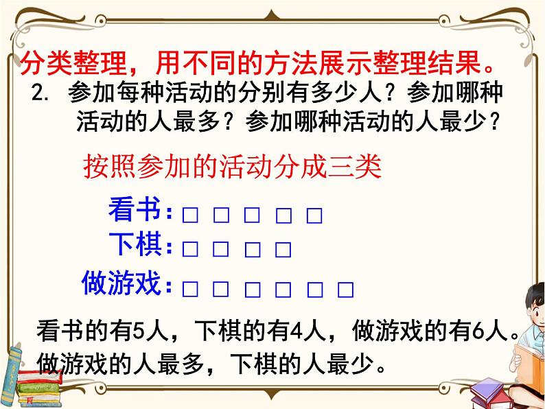 苏教版数学 二年级下册课件PPT：8.1 数据的收集和整理（一）08