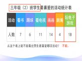 3 课时01-复式统计表-三年级下册数学-人教版课件PPT