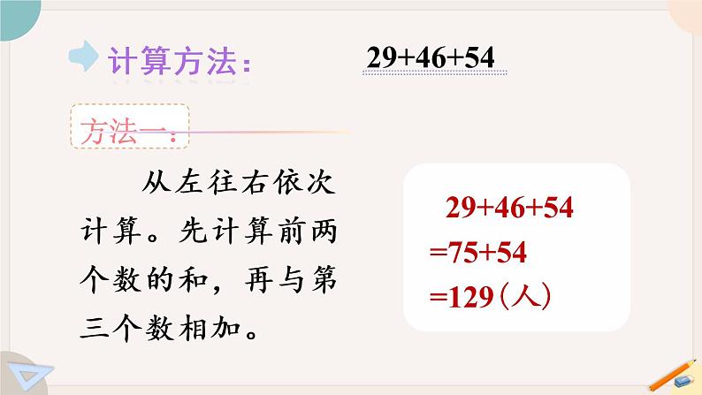 苏教版四年级数学下册  应用加法运算律进行简便计算（教学课件）第5页