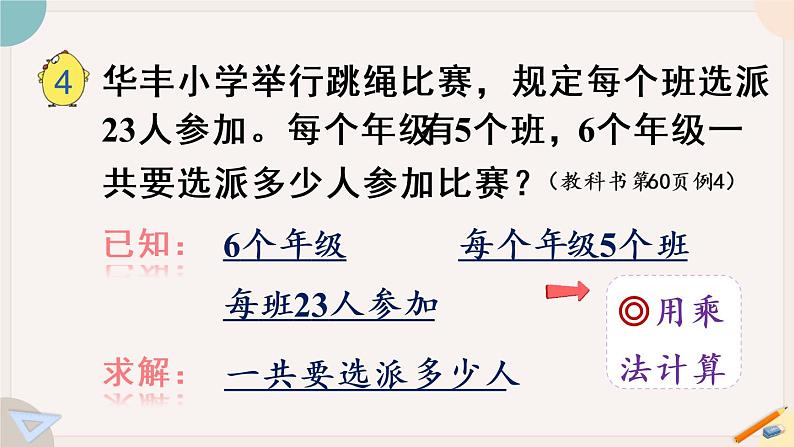 苏教版四年级数学下册  乘法交换律和结合律（教学课件）第7页