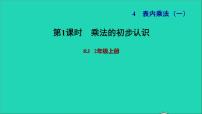 人教版二年级上册4 表内乘法（一）乘法的初步认识习题课件ppt