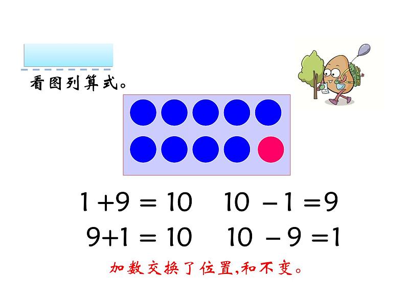 人教版一年级上册5.6《10的加减法》ppt课件第3页