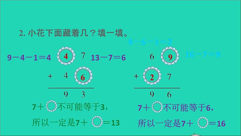 2021二年级数学上册第2单元100以内的加法和减法二第4招智用推理巧填竖式课件新人教版第8页