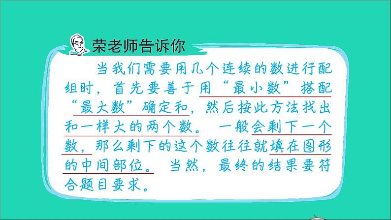 2021二年级数学上册第2单元100以内的加法和减法二第3招巧妙配组填数阵课件新人教版第2页