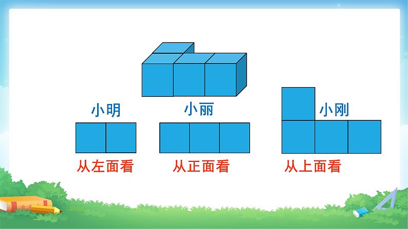 2 观察物体（二）-四年级下册数学-人教版课件PPT08