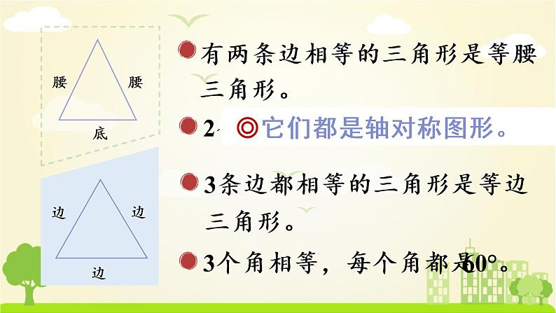 苏教数学四年级下册 七 三角形、平行四边形和梯形  整理与练习 PPT课件第7页