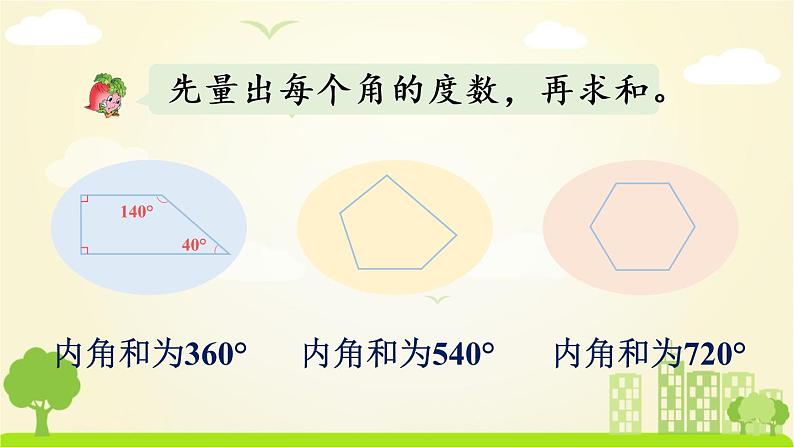 苏教数学四年级下册 多边形内角和 PPT课件04