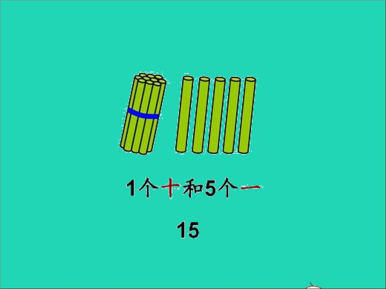 2021一年级数学上册七11_20各数的认识第2课时11_20各数的组成授课课件冀教版03