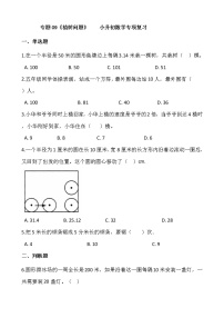 专题09《植树问题》 小升初数学专项复习