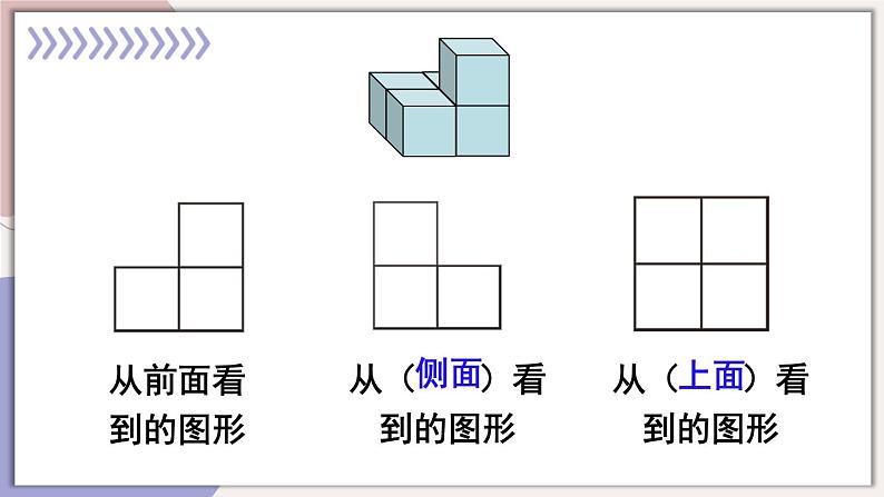 西师大版五下数学3.1《长方体、正方体的认识》第二课时 观察物体课件PPT第4页