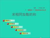 2021二年级数学上册 一 看魔术——乘法的初步认识 信息窗1 求相同加数的和授课课件