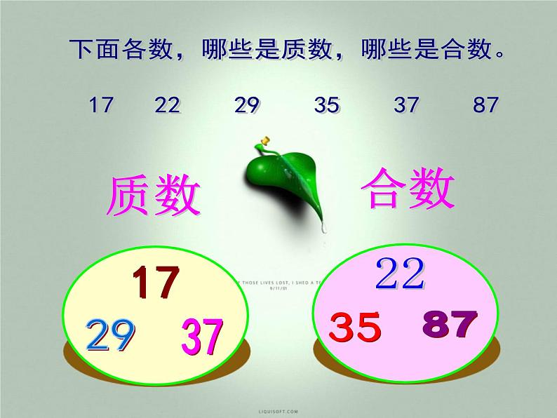 人教版五年级数学下册 2.3 质数和合数（3）课件PPT第3页