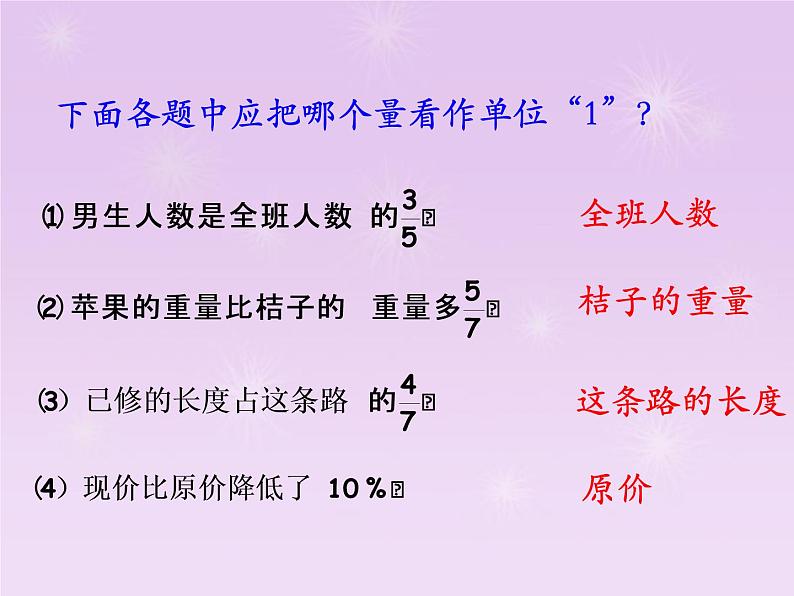 人教版六年级数学上册总复习分数乘、除法(二)课件PPT第2页