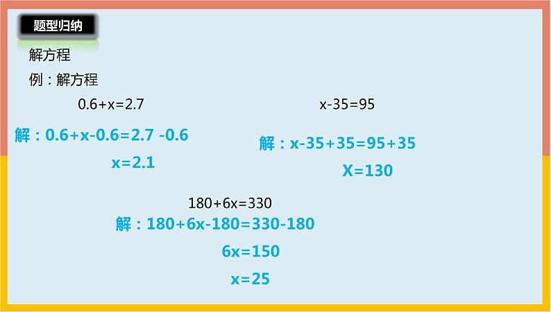 1.11简易方程的整理与复习（一）（课件）-2021-2022学年数学五年级下册第6页