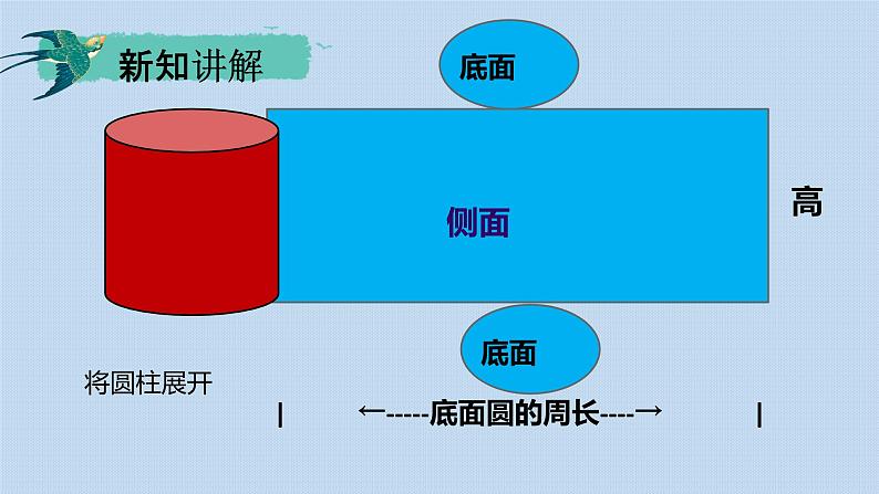 人教版六年级数学下册 第三单元 3.1.3 圆柱的表面积课件PPT第8页