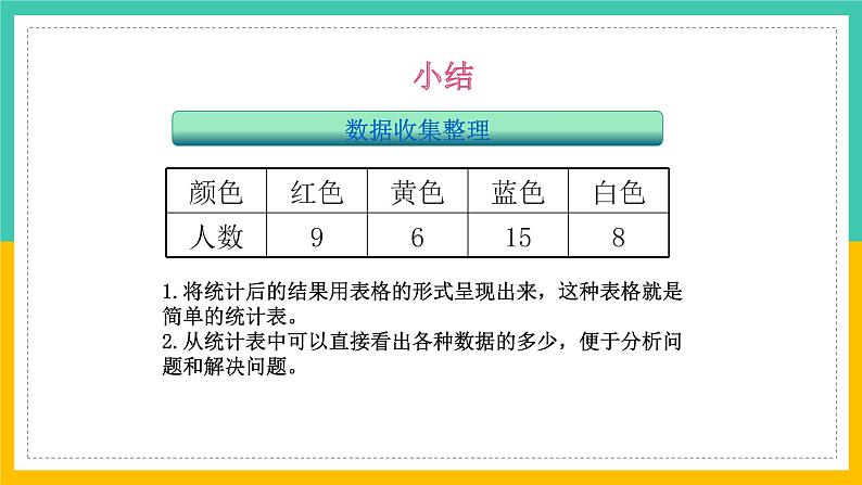 人教版小学二年级数学下册一单元数据收集整理课件PPT07