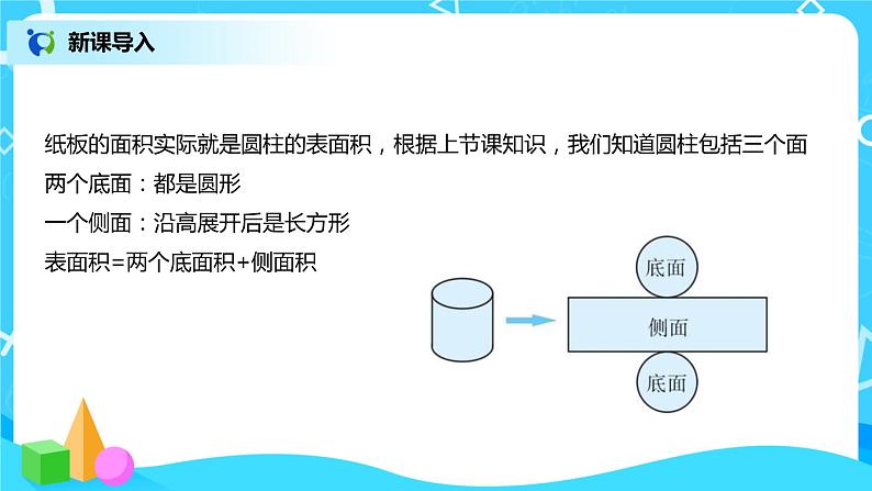 圆柱的表面积 课件（送教案+练习）04