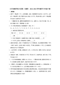 小升初数学复习试卷（试题）-2021-2022学年数学六年级下册（4）(含答案）