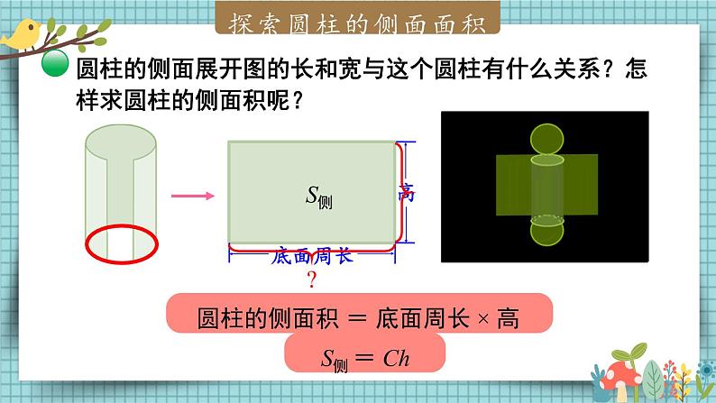 北师大版数学六下1.2《圆柱的表面积》第一课时课件+教案+素材07