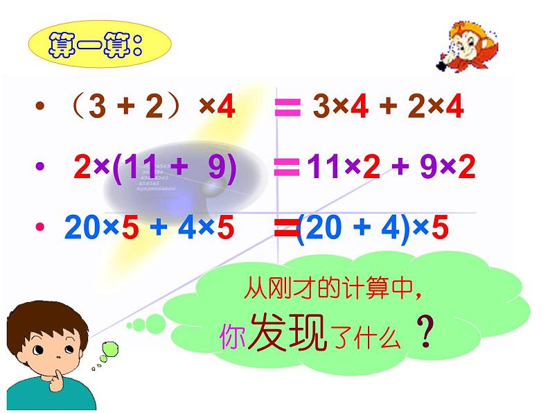 人教版四年级数学下册 3.2 乘法运算定律（2）课件PPT第3页