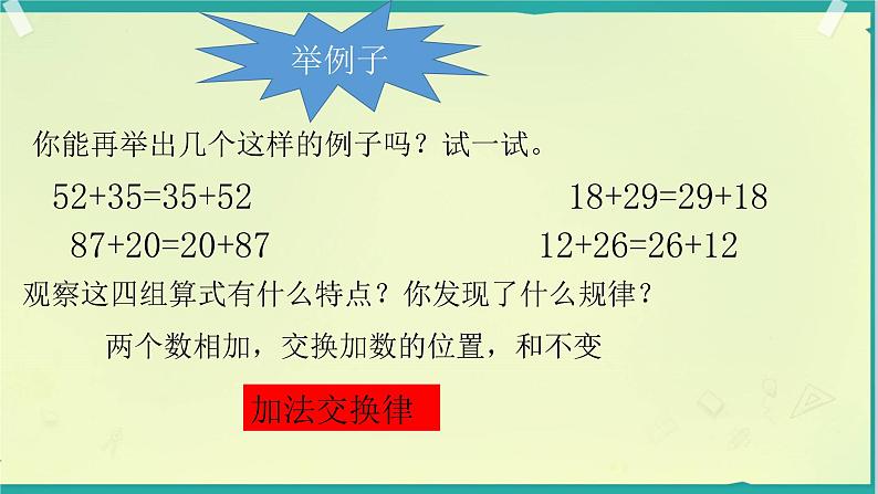 人教版四年级数学下册 3.1 加法运算定律（2）课件PPT第5页