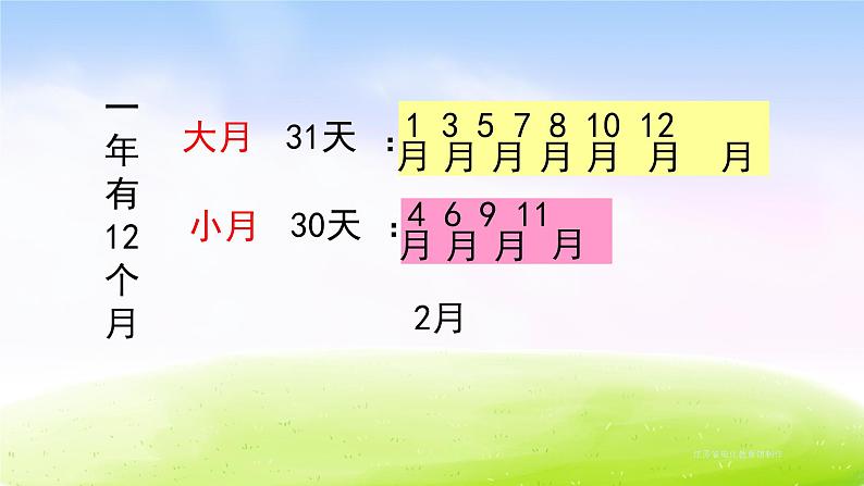 苏教版三年级下册数学《认识年、月、日》课件PPT第5页