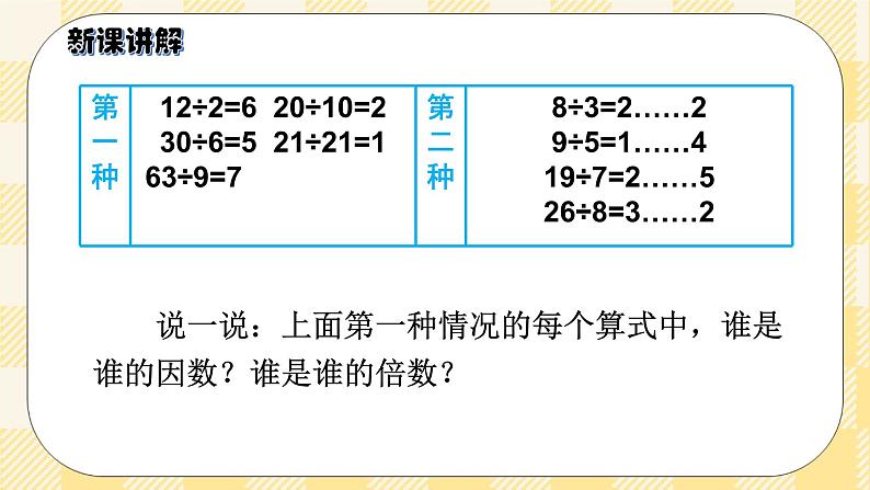 人教版小学数学五年级下册2.1《因数和倍数1》课件教案05