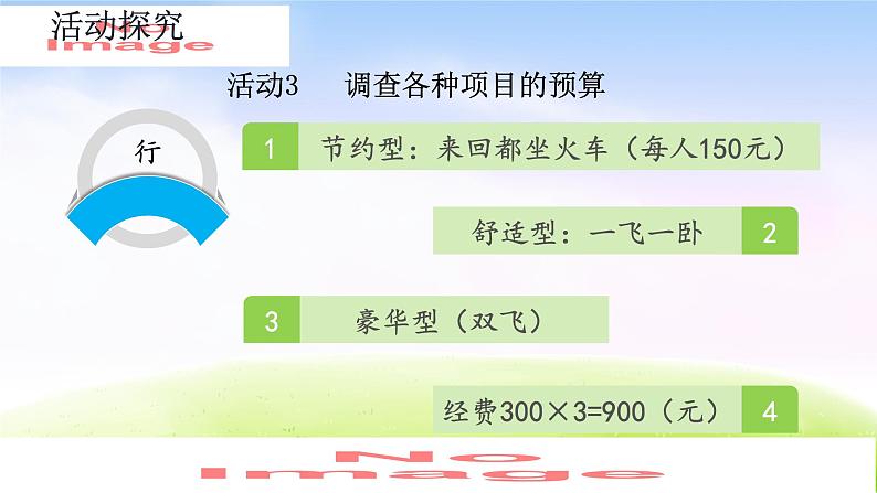 人教版六下数学第六单元6.5.2 北京五日游课件PPT06