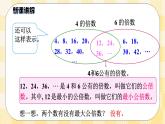 人教版小学数学五年级下册4.9《最小公倍数》课件教案