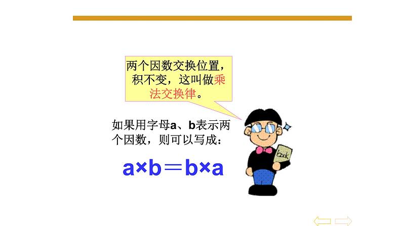 人教版数学四年级下册《运算定律——乘法运算定律》课件1第7页