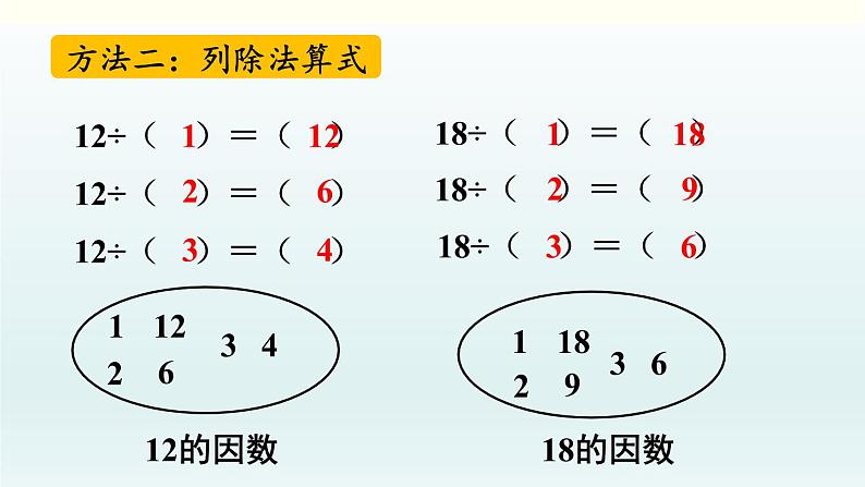 北师五年级上册第五单元 第7课时 找最大公因数课件PPT04