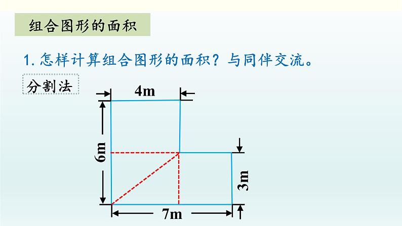 北师五年级上册 总复习4     多边形与组合图形的面积课件PPT05