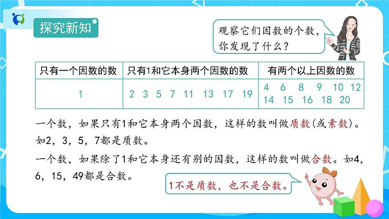 2.3《质数和合数》教学PPT第5页