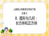 人教版小学数学五年级下册总复习8《图形与几何-长方体和正方体》课件