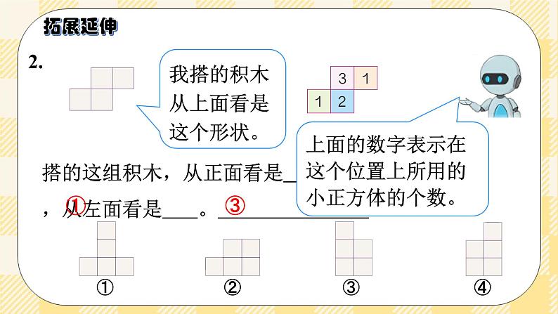 人教版小学数学五年级下册总复习6《图形与几何-观察物体 (三)》课件第8页