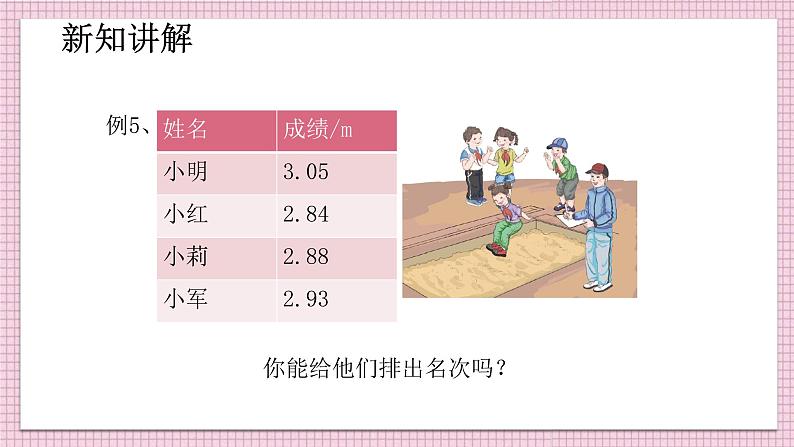 人教版数学四年级下册《小数的意义和性质——小数的大小比较》课件07