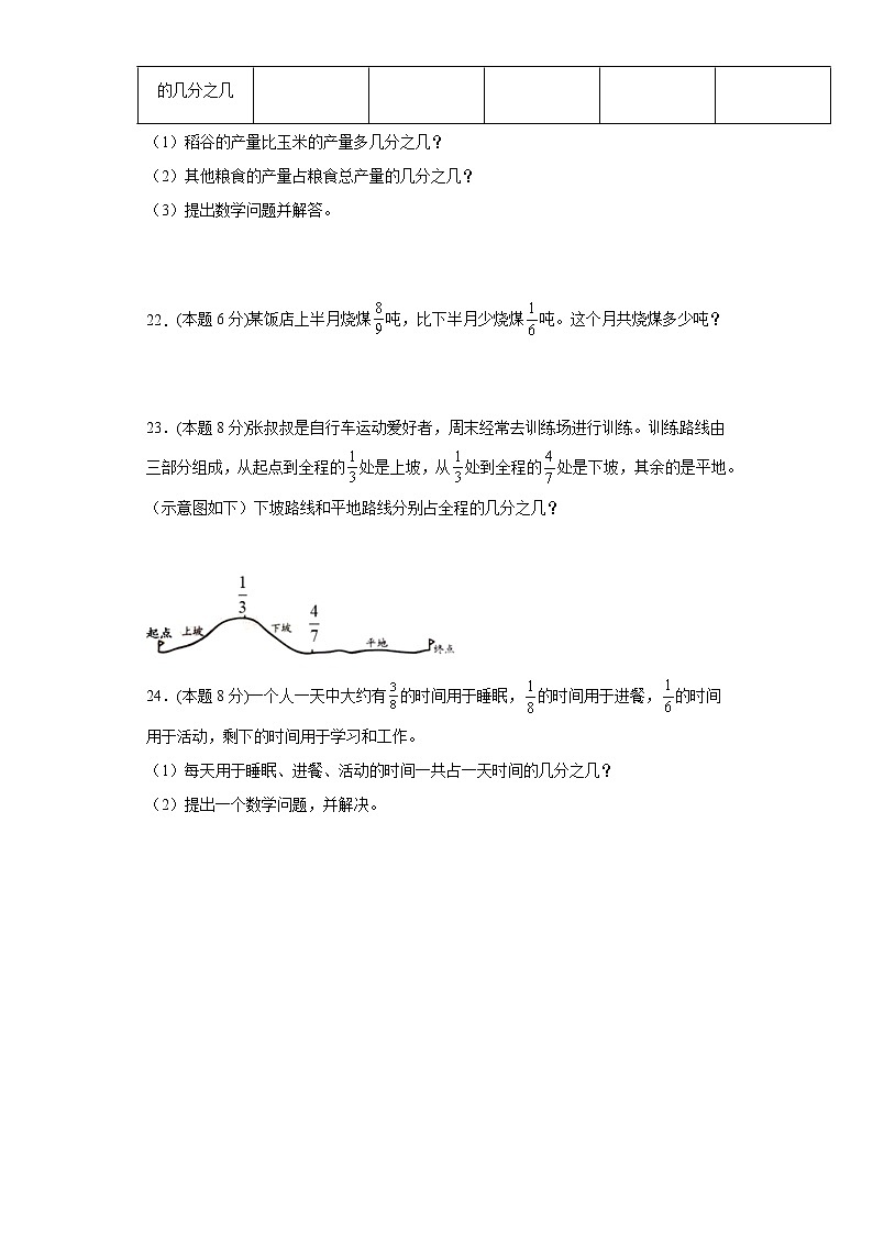 人教版五年级数学下册第六单元测试卷（含答案解析）第3页