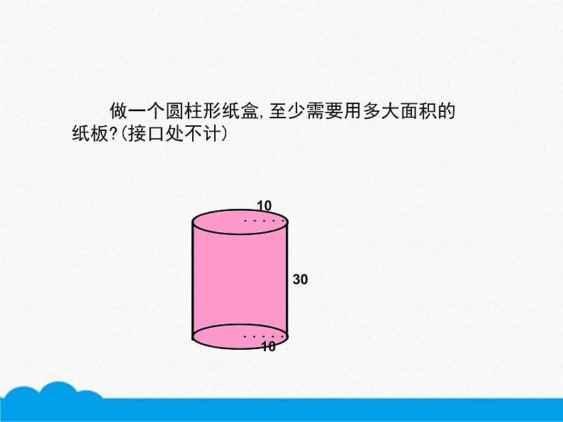 小数人教版 -六下-圆柱的表面积 (2) 课件（19张PPT）第4页