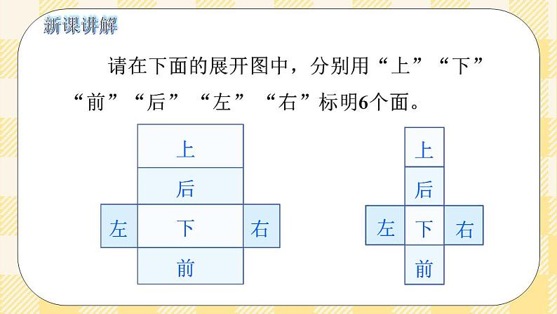 人教版小学数学五年级下册3.3《长方体和正方体的展开图》课件教案05