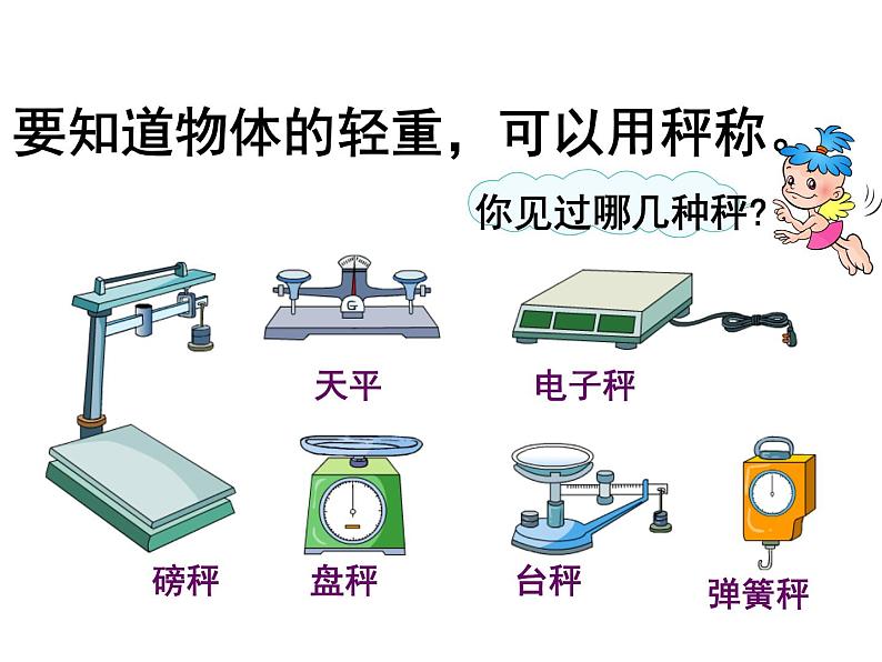 人教版数学二年级下册-08克和千克-课件02第3页