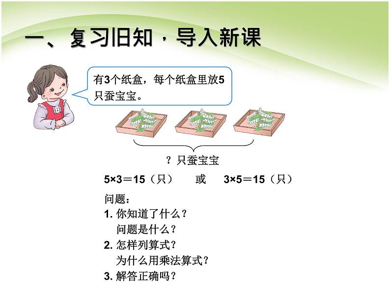 人教版数学二年级下册-02表内除法（一）-03整理和复习-课件0202