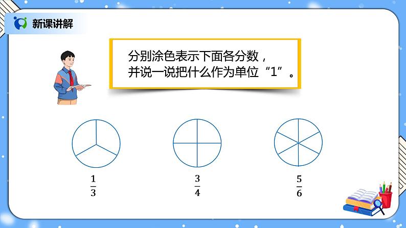 人教版数学五下4.3《真分数和假分数》PPT课件第4页