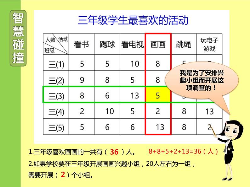 人教版数学三年级下册-03复式统计表-课件05第3页