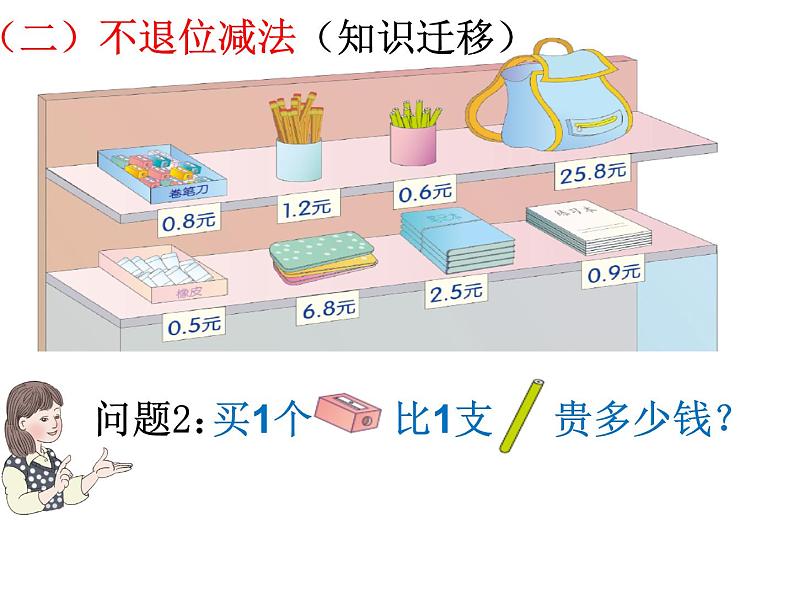 人教版数学三年级下册-07小数的初步认识-02简单的小数加、减法-课件01第8页