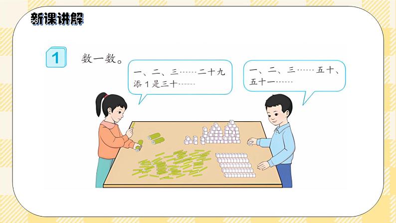人教版小学数学一年级下册4.1《数数-数的组成》课件教案04