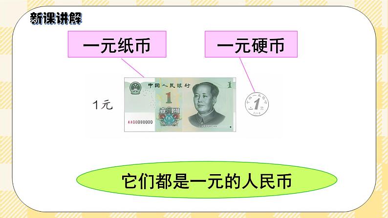 人教版小学数学一年级下册5.1《认识元、角、分》课件教案05