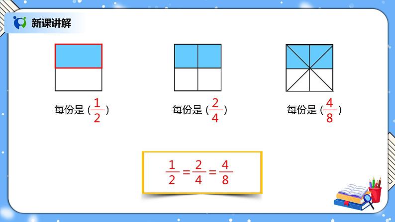 人教版小学数学五年级下册4.4《分数的基本性质》PPT课件（送教案+练习）05